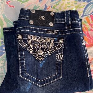 Miss Me dark wash jeans